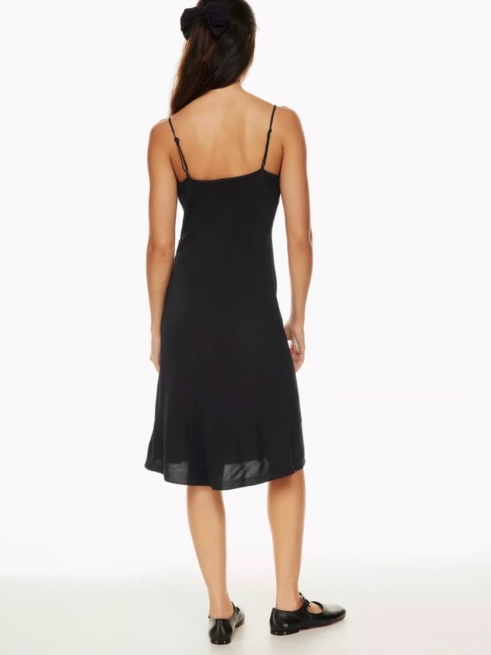Aritzia Sundeh Black Midi Dress - Picture 2 of 6